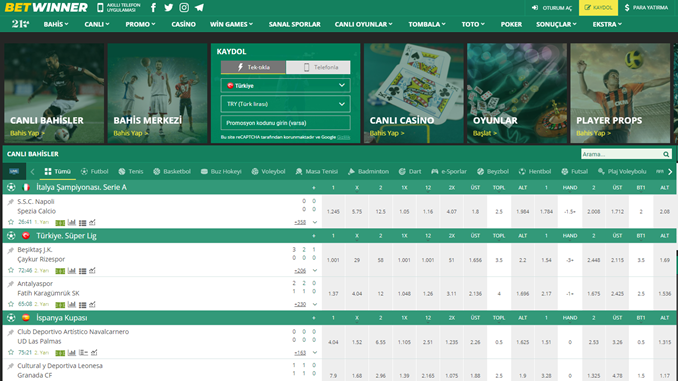 Betwinner giriş adresi