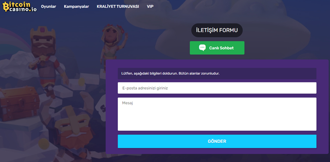 Bitcoincasino.io Şikayet